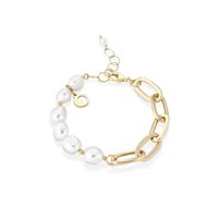 Bracciale Lelune Donna LELUNE GLAMOUR in Argento Perla LGBR340 - LGBR340